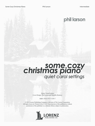 Book cover for Some Cozy Christmas Piano