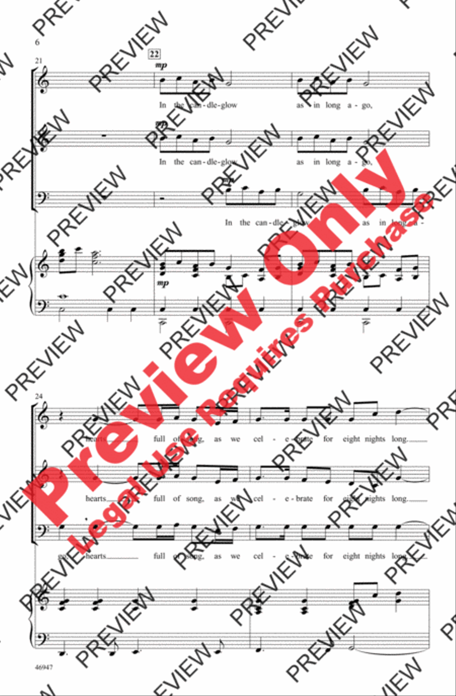 In the Candleglow 3-Part scores gallery preview page 6