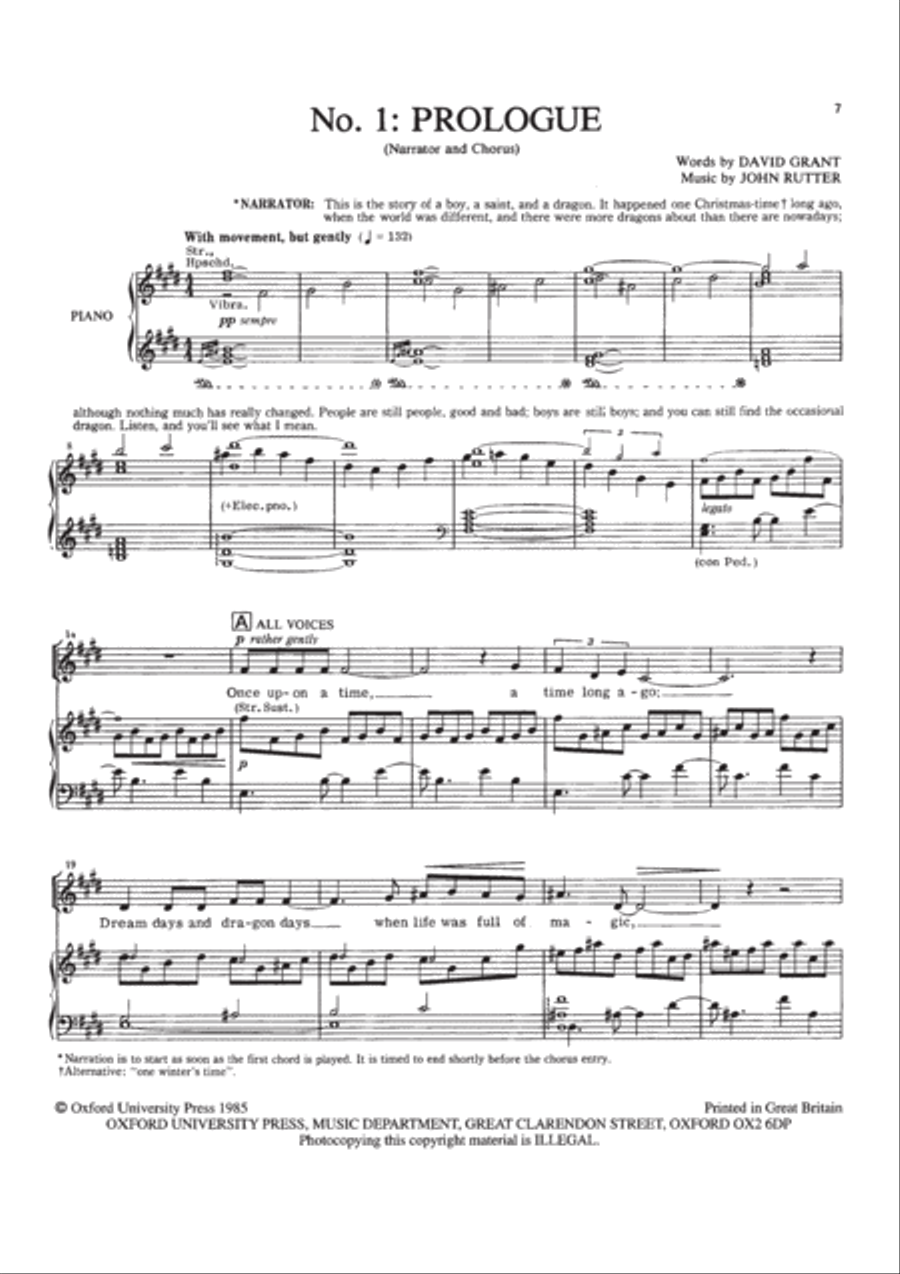 The Reluctant Dragon The Reluctant Dragon 4-Part scores gallery preview page 5