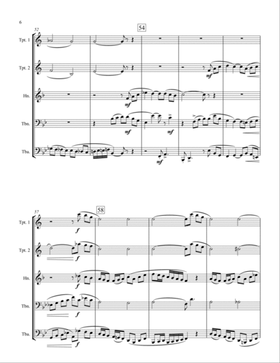 As Long As He Needs Me School and Community scores gallery preview page 6