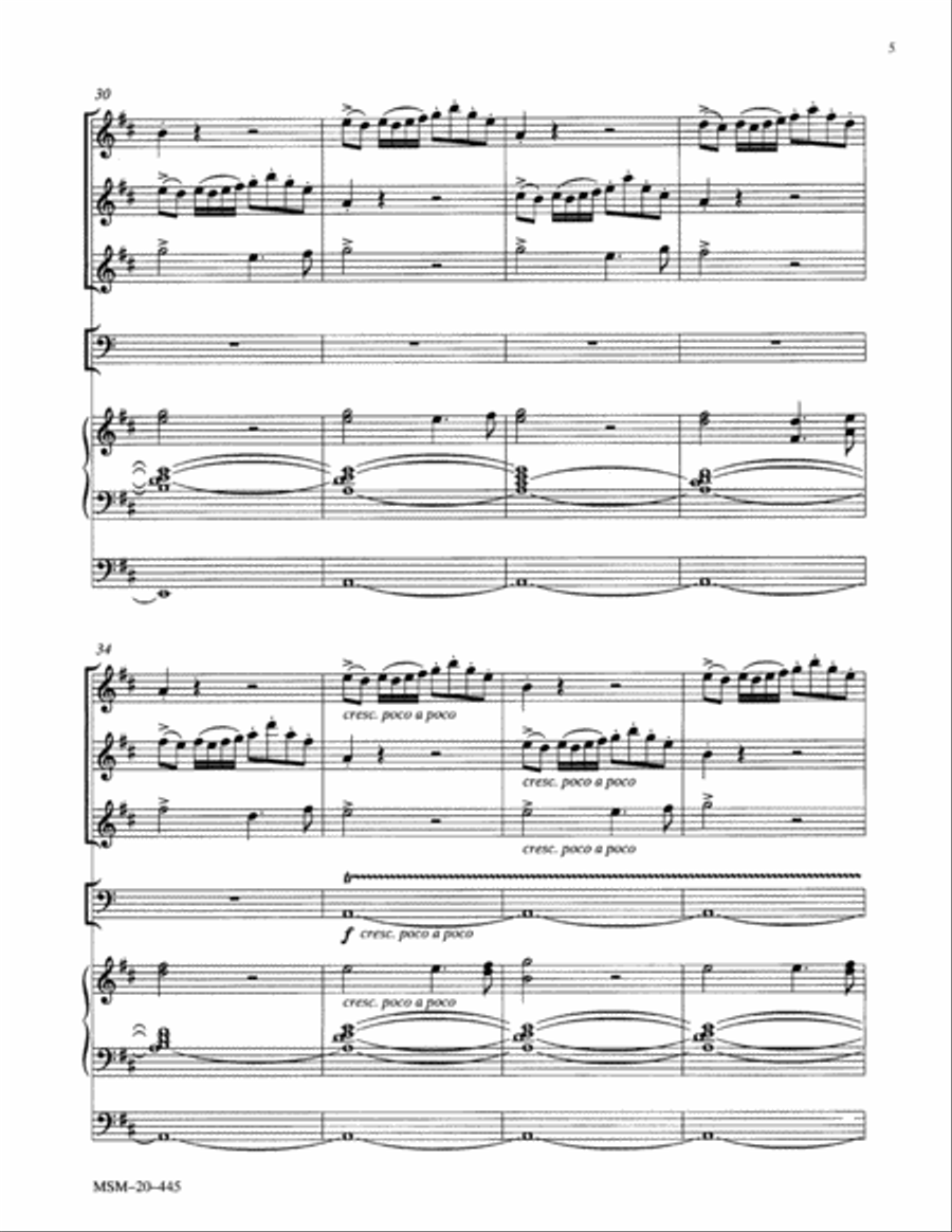 Thine Is the Glory Trumpet scores gallery preview page 5