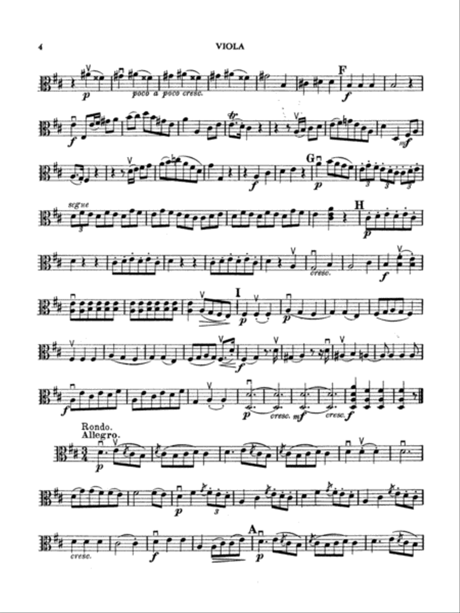 Boccherini: Nine Selected String Quartets String Quartet scores gallery preview page 2