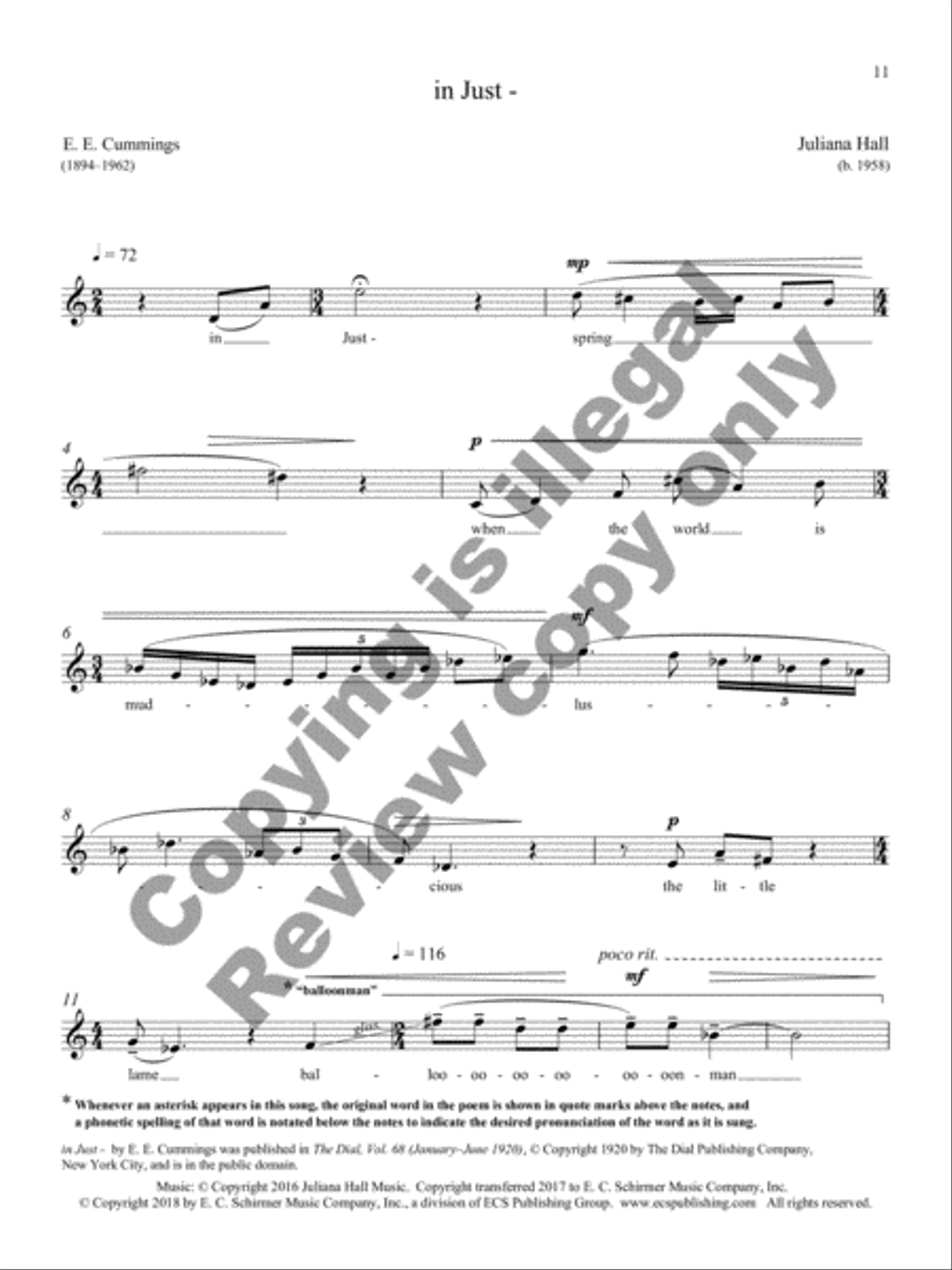 In Spring A Cappella scores gallery preview page 9