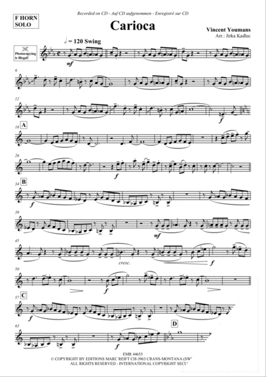 Carioca Horn scores gallery preview page 3