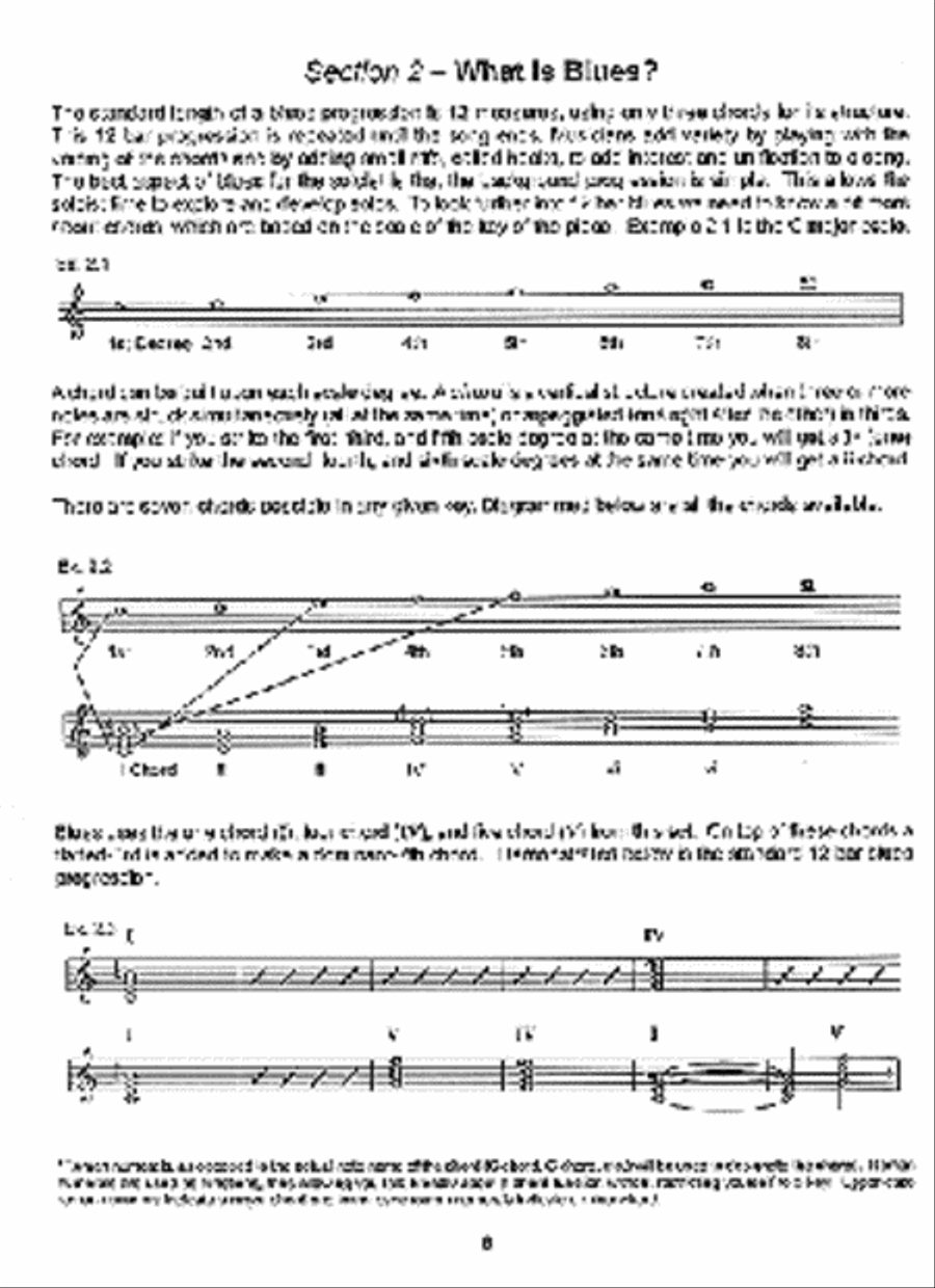 Blues Harmonica Jam Tracks & Soloing Concepts #1 Harmonica scores gallery preview page 3