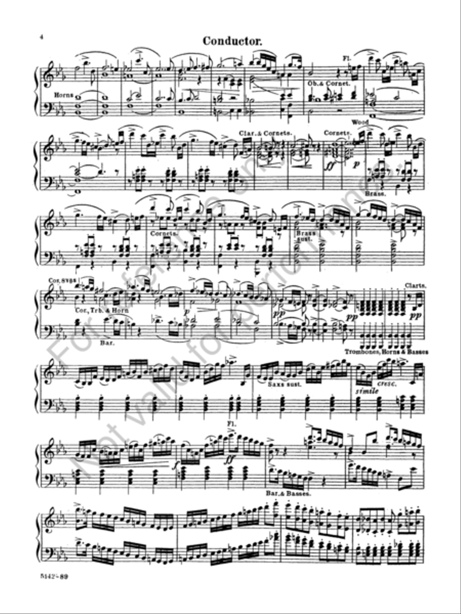Oberon Oberon Concert Band scores gallery preview page 5