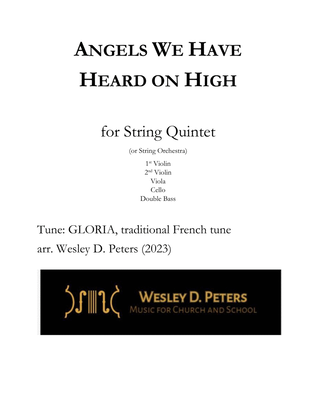 Angels We Have Heard on High (String Quintet)