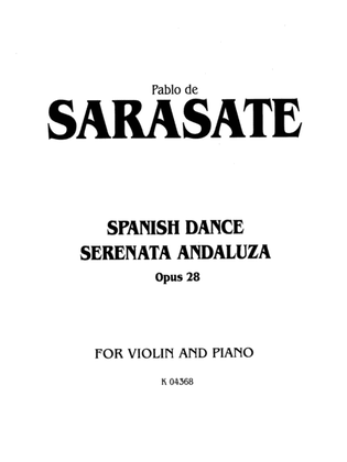 Book cover for Sarasate: Spanish Dance, Op. 28 (Serenata Andaluza)