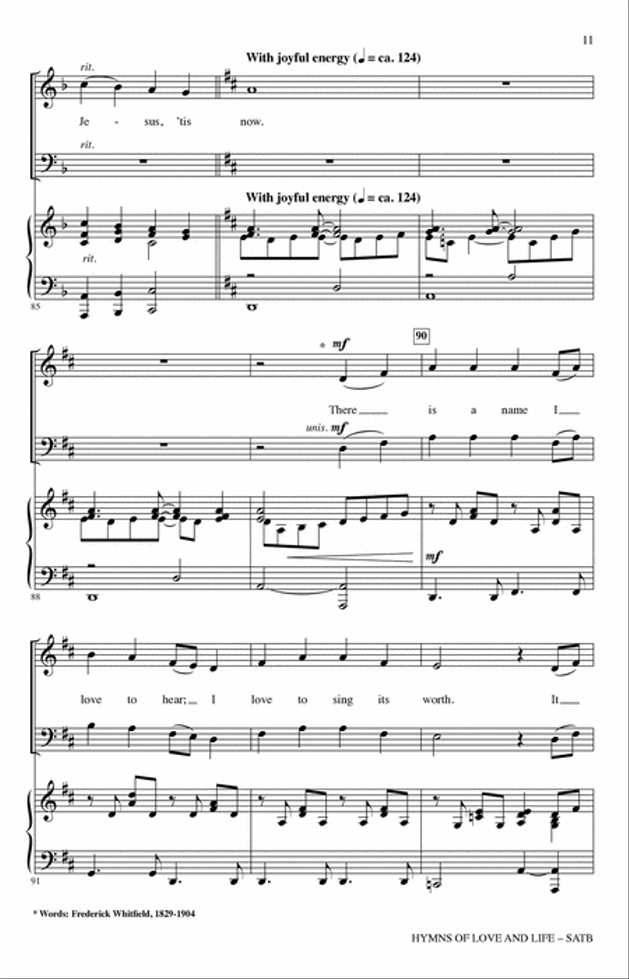 Hymns Of Love And Life Hymns Of Love And Life 4-Part scores gallery preview page 10