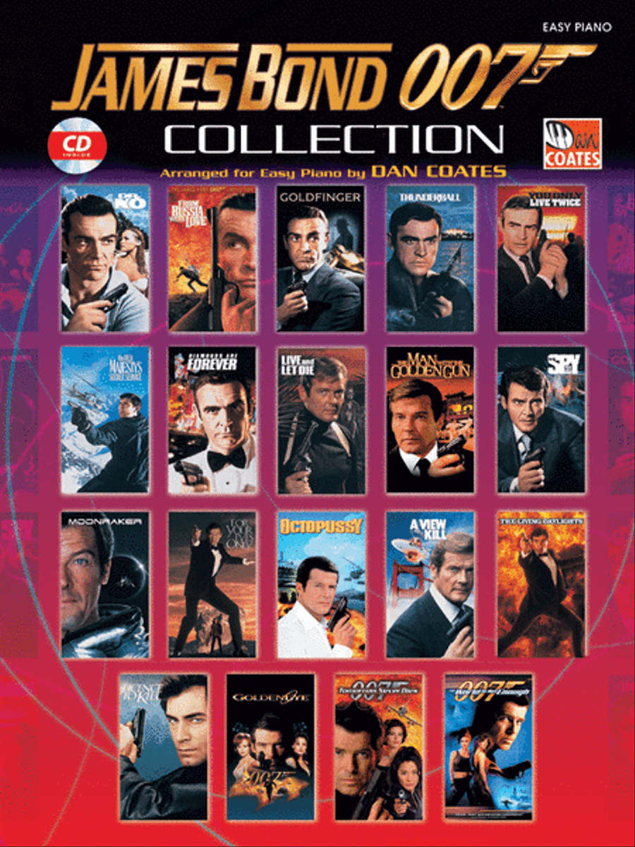 James Bond 007 Collection - Easy Piano (Book/CD) Easy Piano scores gallery preview page 1