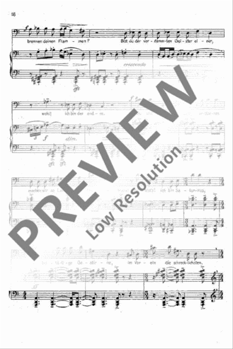6 Gedichte 6 Gedichte Baritone Horn scores gallery preview page 19
