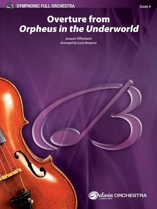 Book cover for Overture from Orpheus in the Underworld