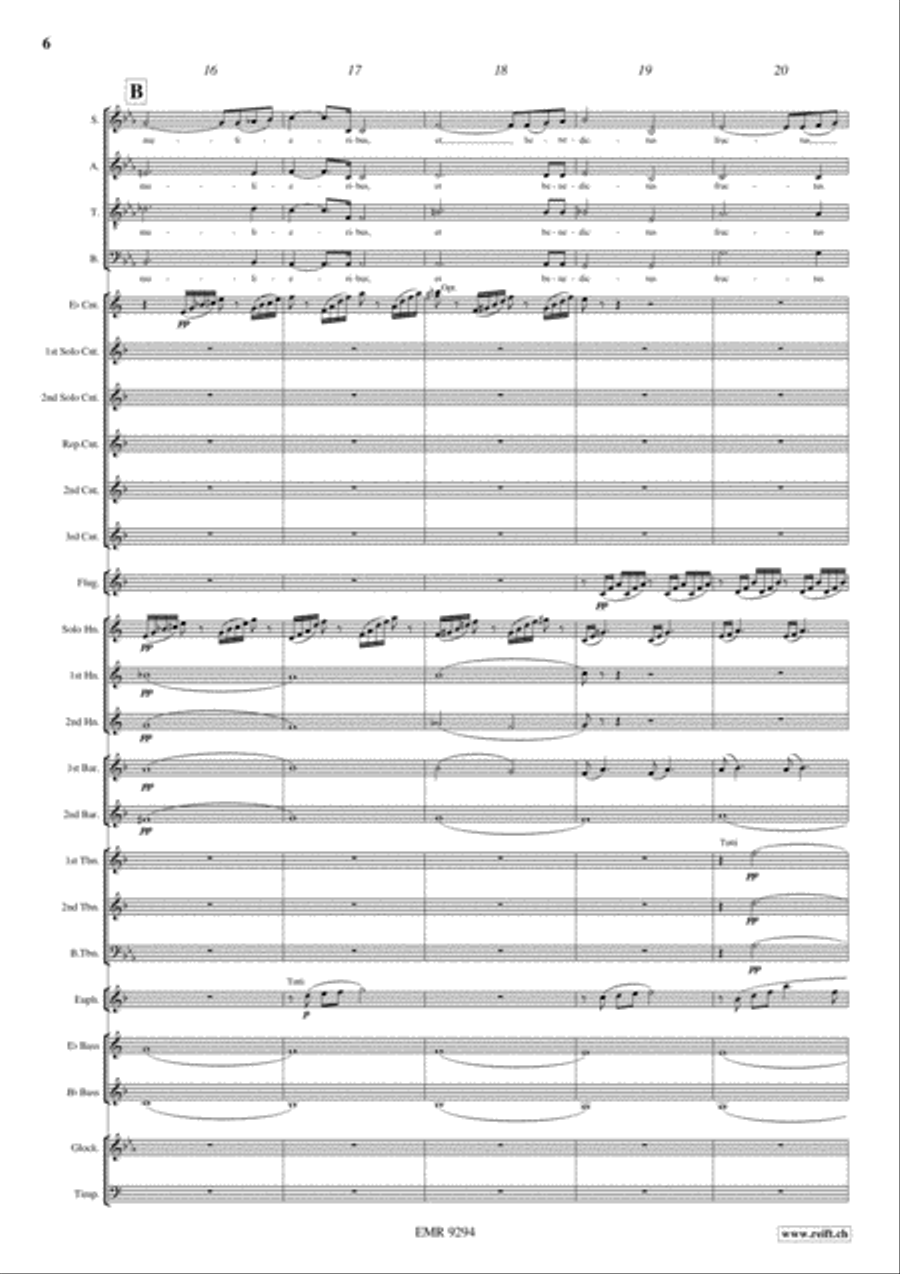 Ave Maria 4-Part scores gallery preview page 9