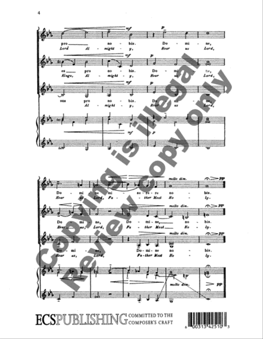 Adoramus te, Christe (Alleluia, Lord God) SSA scores gallery preview page 6