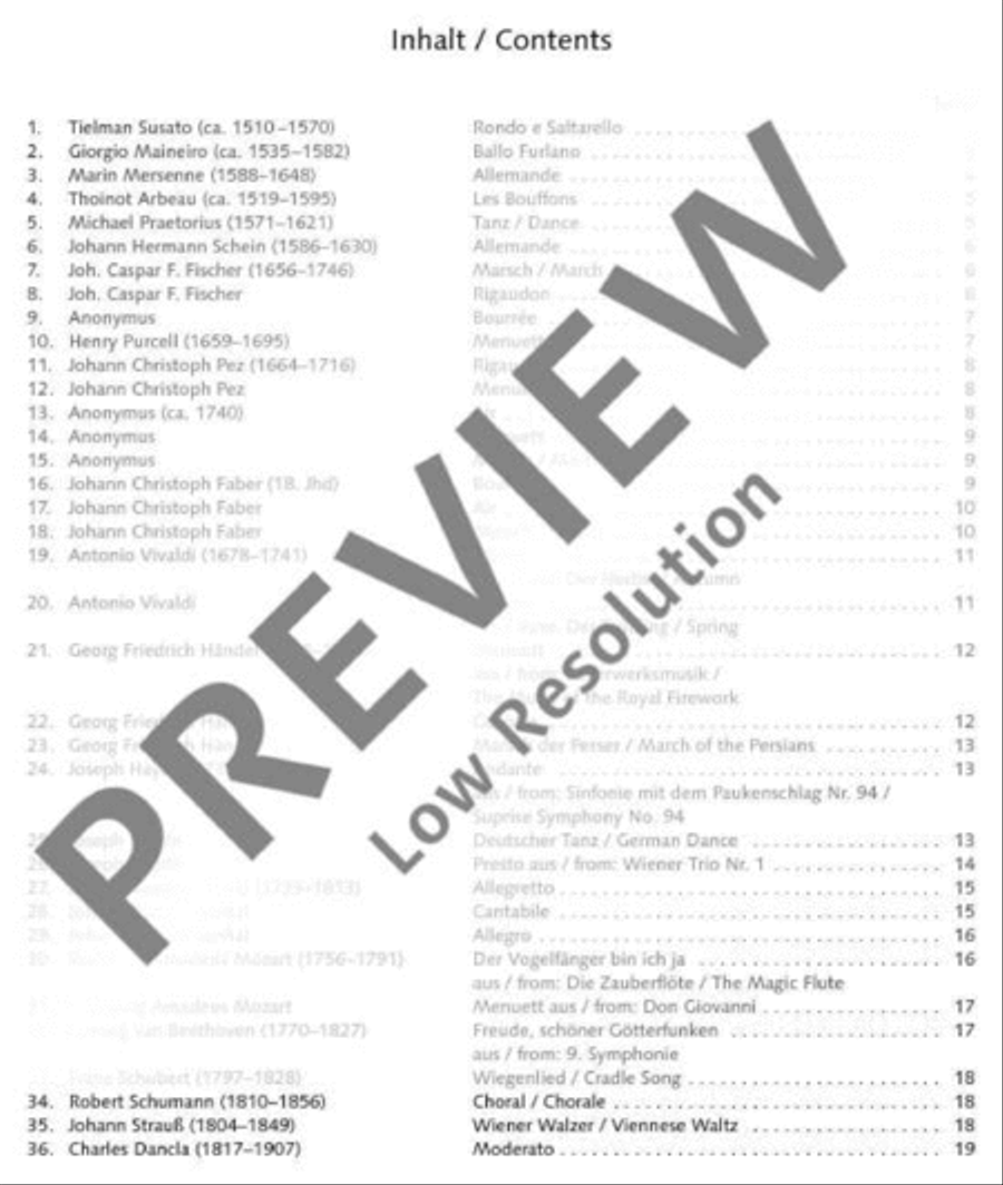 Classical Music for Children Part scores gallery preview page 3