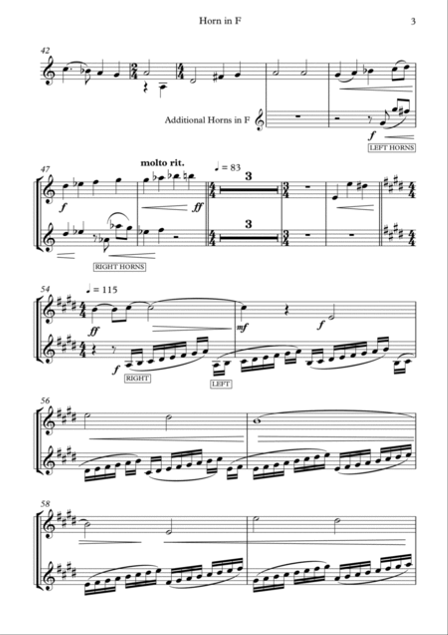 Red Sea Red Sea Horn Solo scores gallery preview page 3