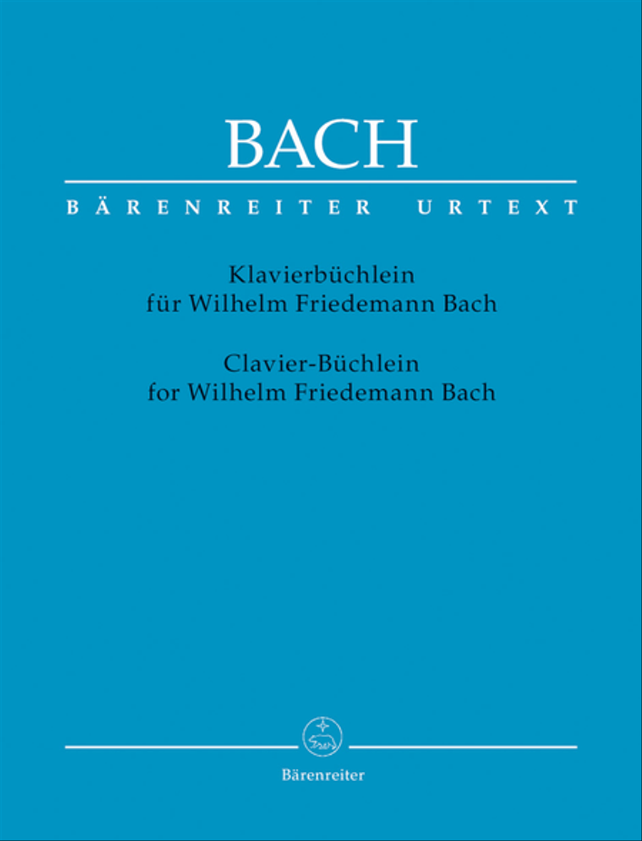 Klavierbuechlein fuer Wilhelm Friedemann Bach Harpsichord scores gallery preview page 1