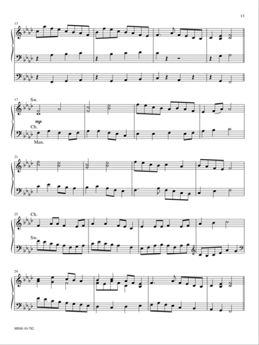 Come, Ye Sinners, Poor and Needy Organ scores gallery preview page 2