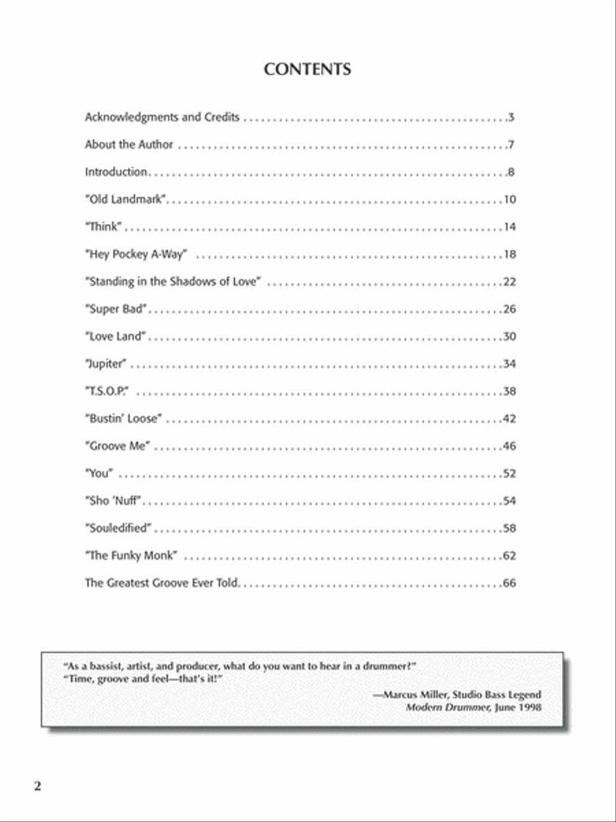 The Commandments of R&B Drumming Play-Along Drum Set scores gallery preview page 2