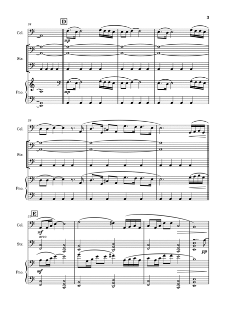 The Prince That Was Promised - Score Only Small Ensemble scores gallery preview page 3