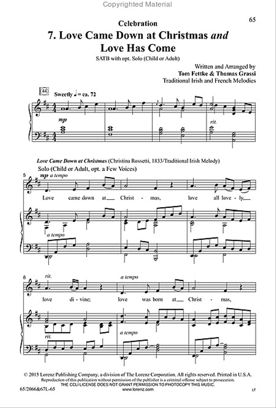 Stars of Glory - SATB with Performance CD 4-Part scores gallery preview page 20