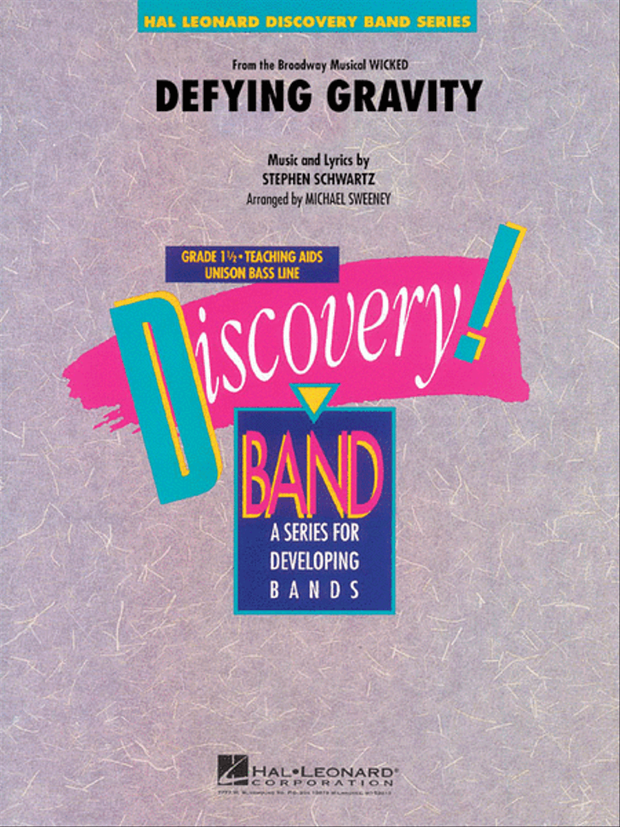 Defying Gravity (from Wicked) Concert Band scores gallery preview page 1