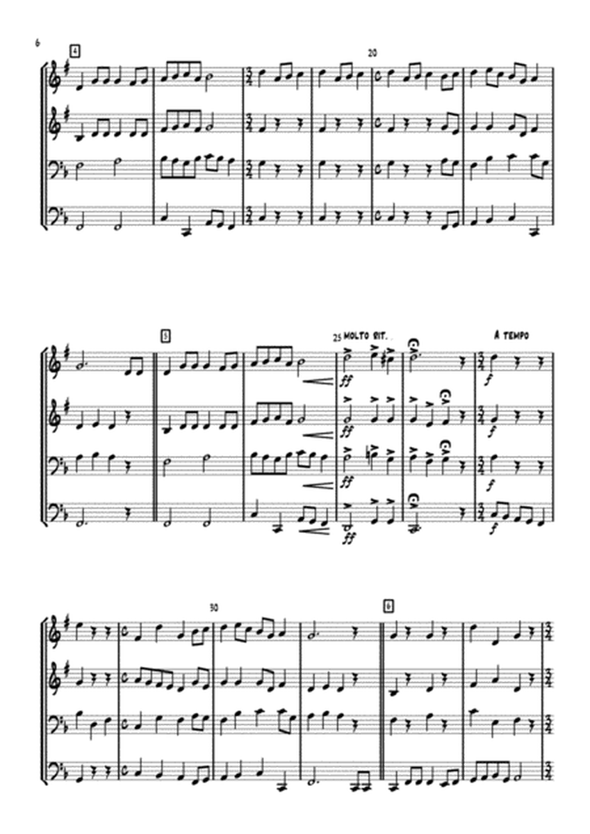 3 Christmas Carols (Brass Quartet) image number null