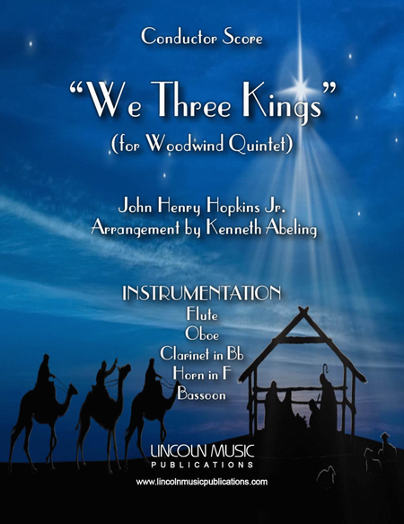 We Three Kings (for Woodwind Quintet) image number null