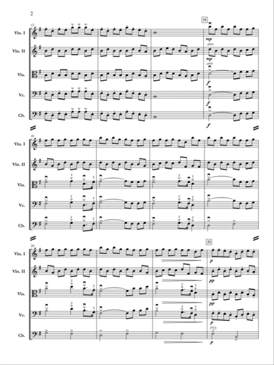 Gamelan Fantasy Orchestra scores gallery preview page 3