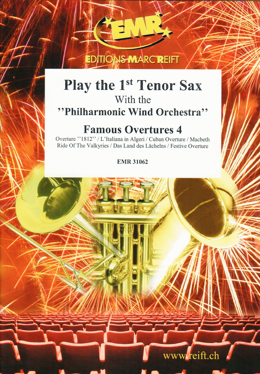 Play The 1st Tenor Sax With The Philharmonic Wind Orchestra Concert Band scores gallery preview page 1