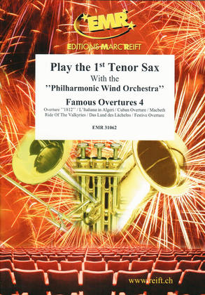 Book cover for Play The 1st Tenor Sax With The Philharmonic Wind Orchestra