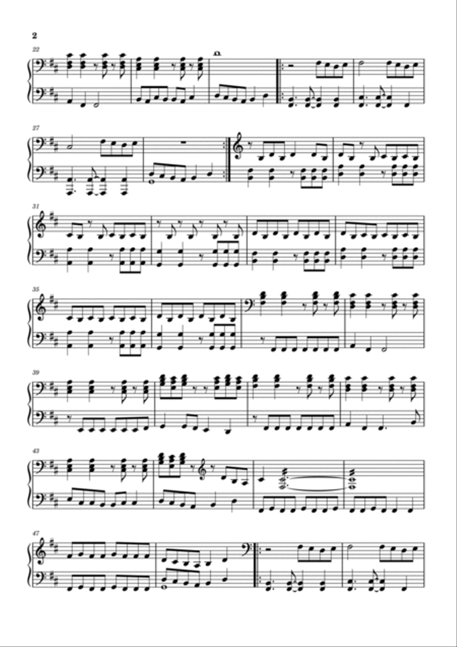 Stadt Met K Stadt Met K Piano Solo scores gallery preview page 2