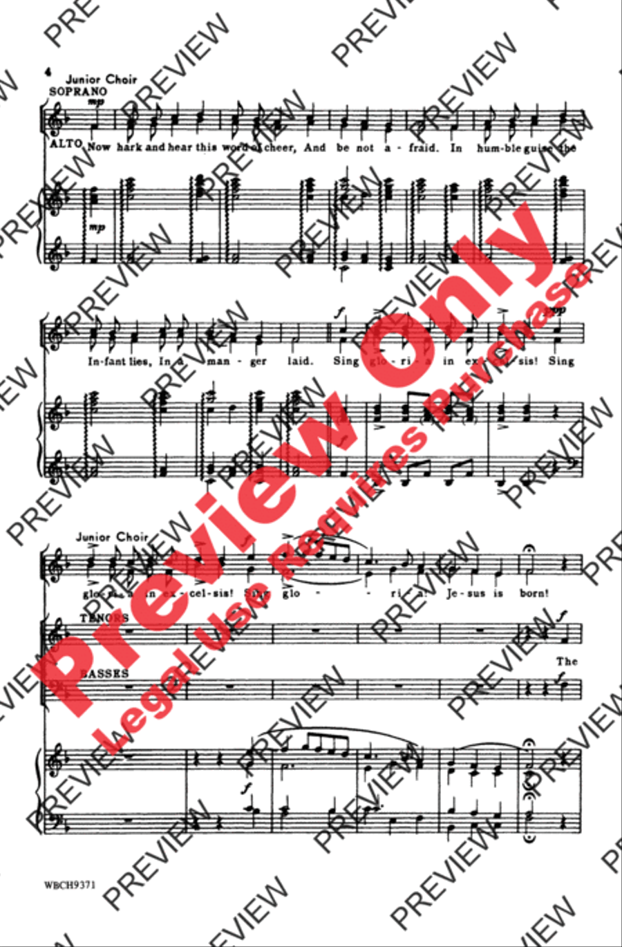 Sing Gloria Sing Gloria 4-Part scores gallery preview page 4