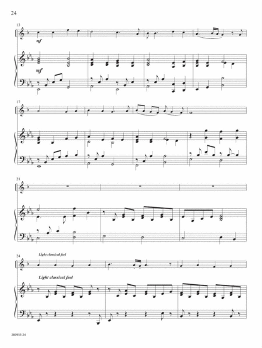 Rejoice Rejoice Trumpet Solo scores gallery preview page 14
