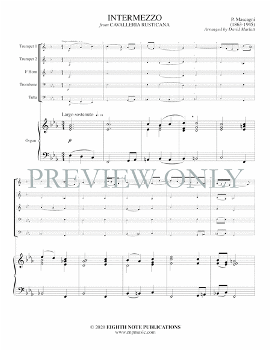 Intermezzo Brass Ensemble scores gallery preview page 3