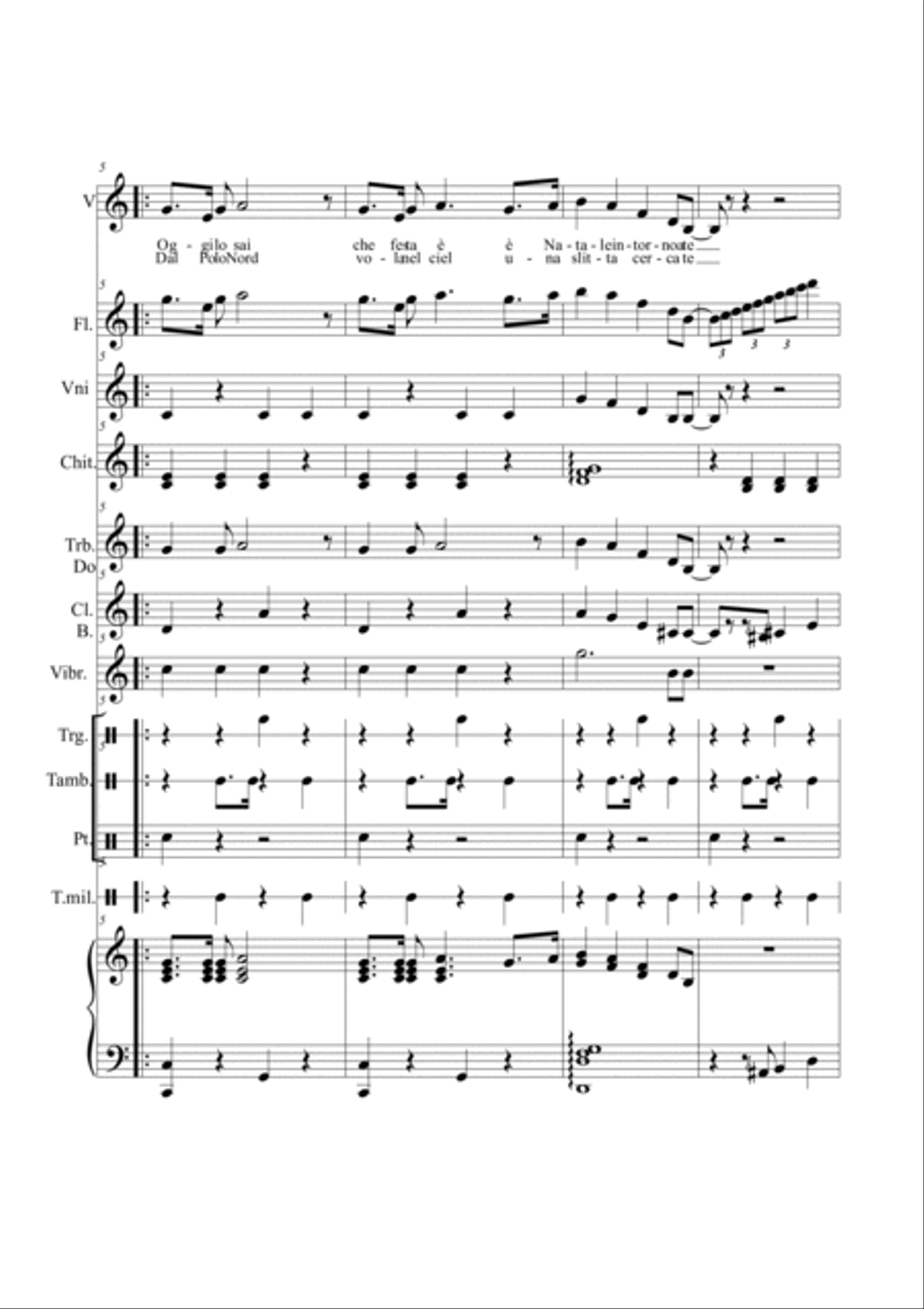 Rockin' Around The Christmas Tree Flute scores gallery preview page 2