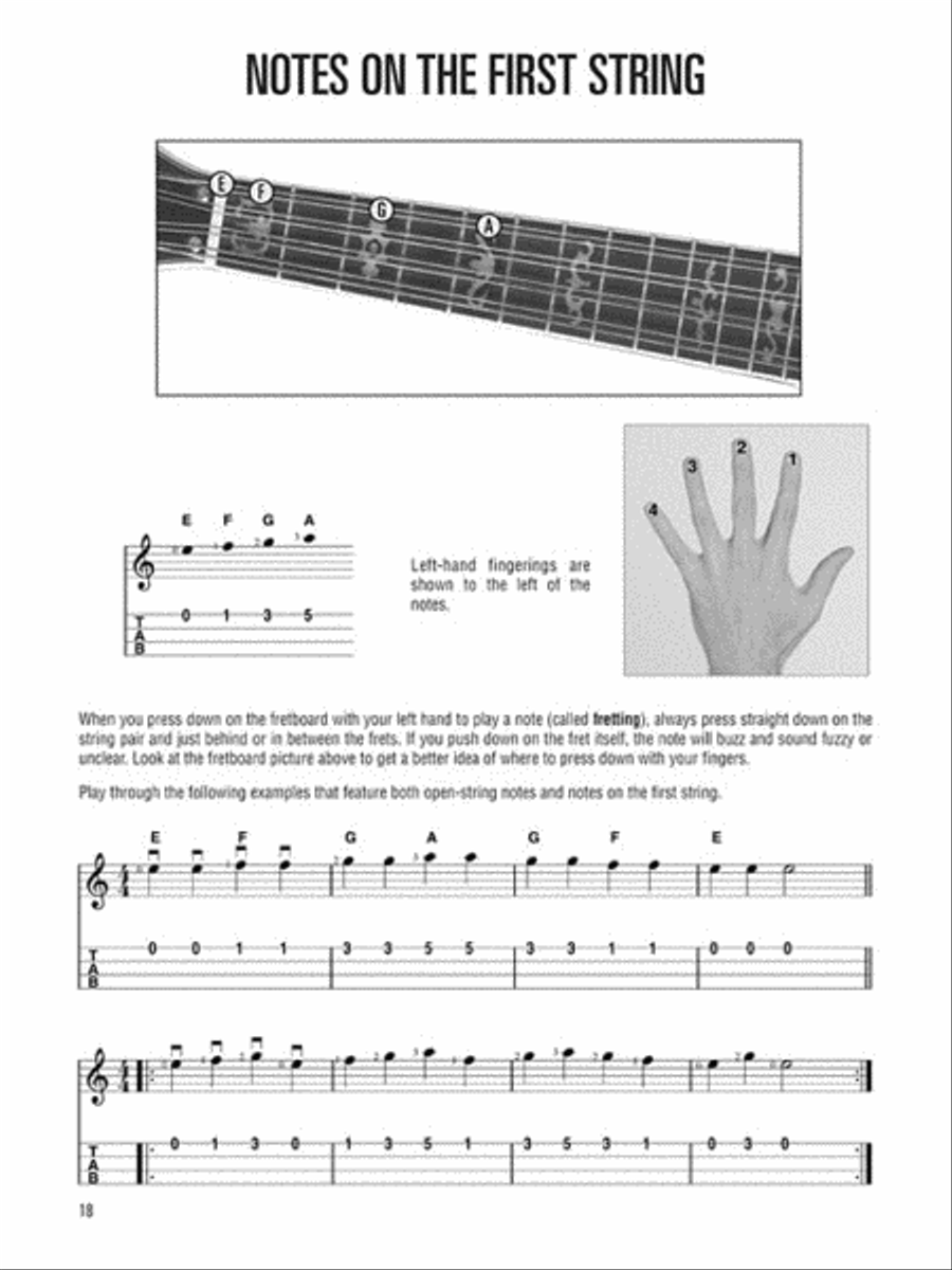 Hal Leonard Mandolin Method – Book 1: Second Edition Guitar Tablature scores gallery preview page 5
