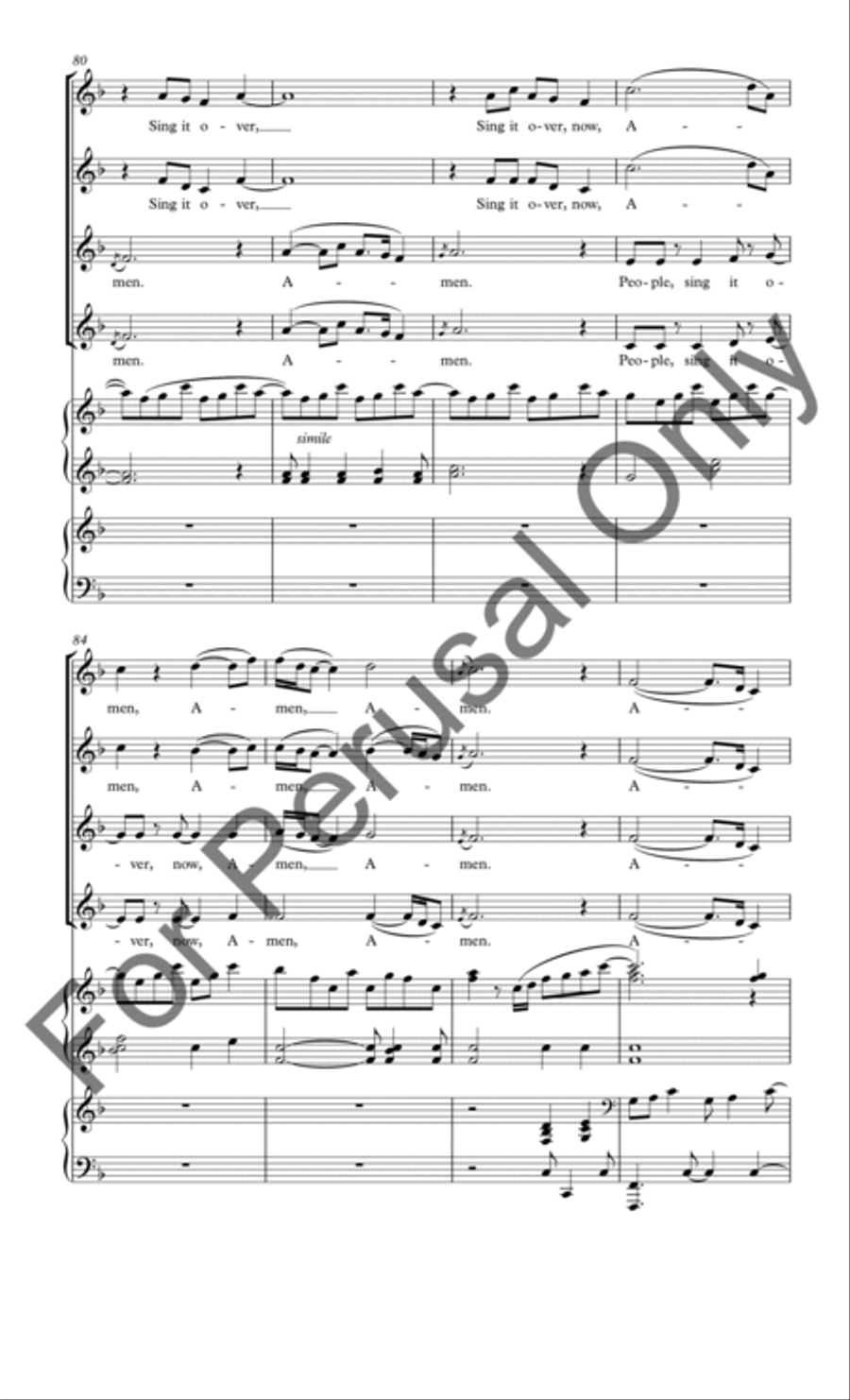 By the Rivers of Babylon (Choral Score) SSAA scores gallery preview page 12