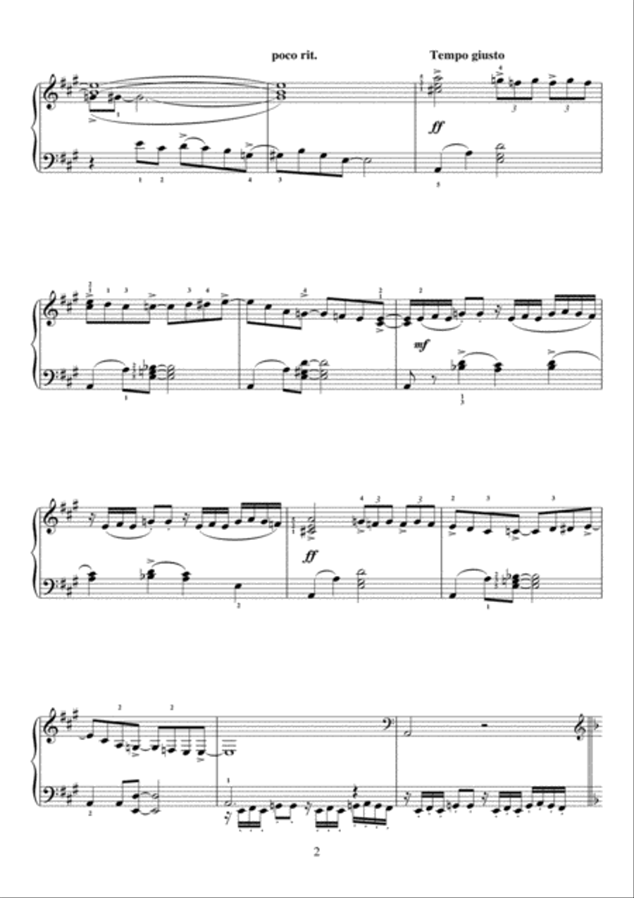 Rhapsody In Blue Rhapsody In Blue Voice scores gallery preview page 2