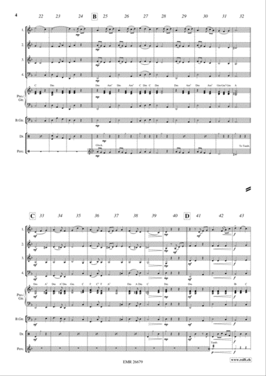 Dance Of The Condor Brass Ensemble scores gallery preview page 4