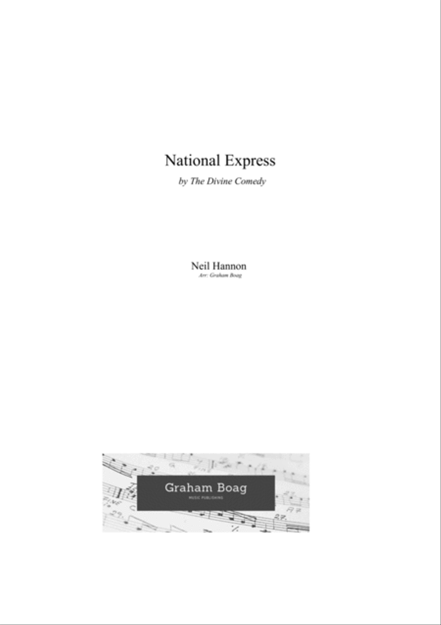 National Express Brass Band scores gallery preview page 1