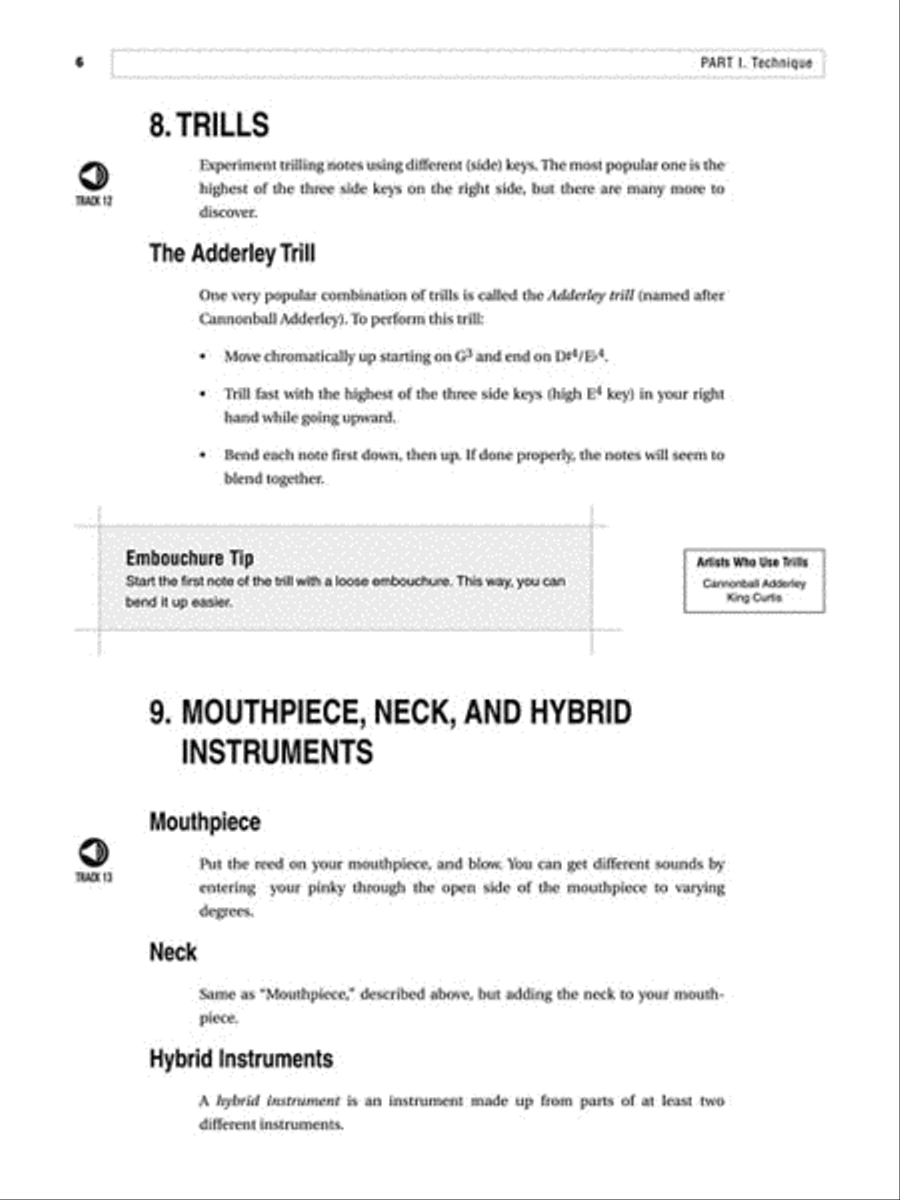 Saxophone Sound Effects Saxophone Sound Effects Saxophone Solo scores gallery preview page 3
