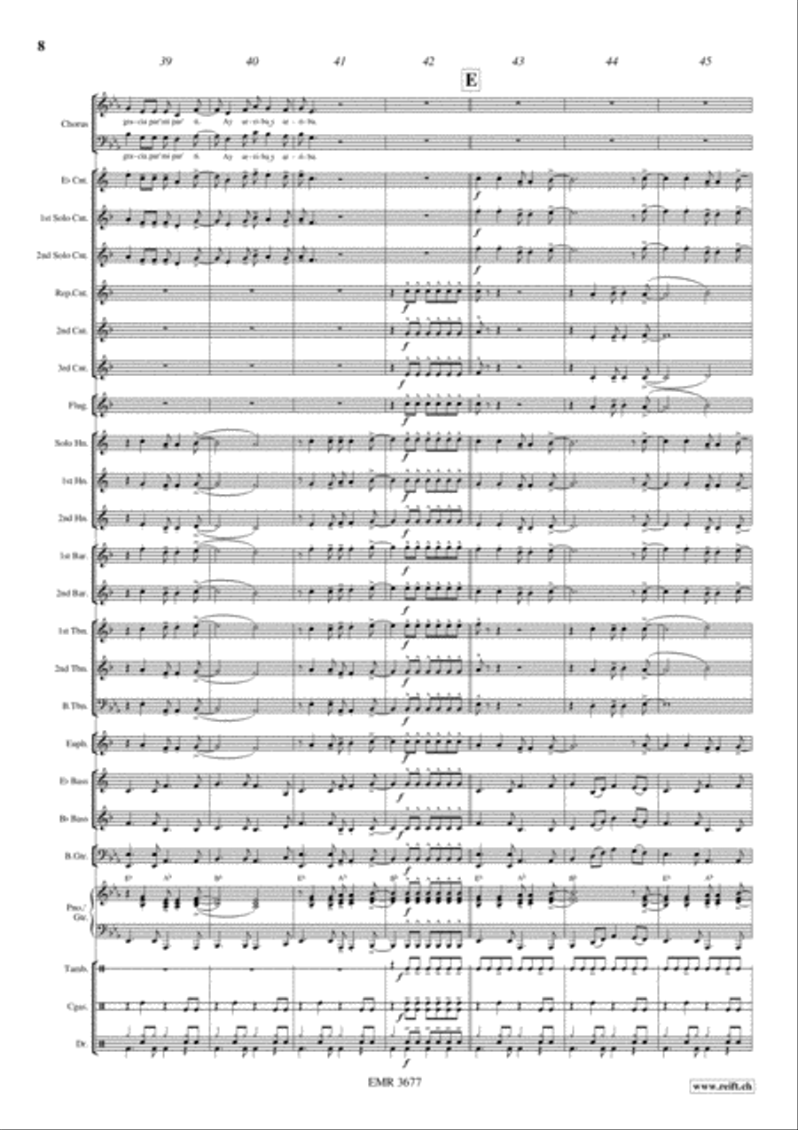 La Bamba 4-Part scores gallery preview page 9