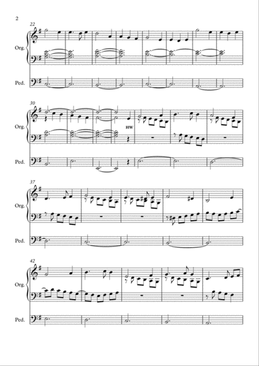 What Child is This Organ Solo scores gallery preview page 2
