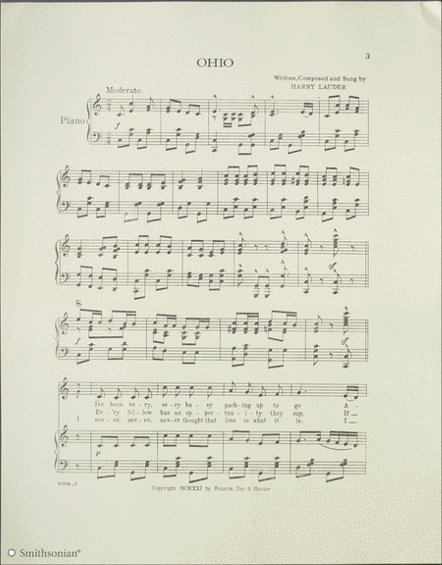 OHIO Piano, Vocal scores gallery preview page 2