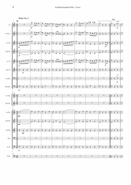 Karlsbad Sprudel-Waltz Op. 50