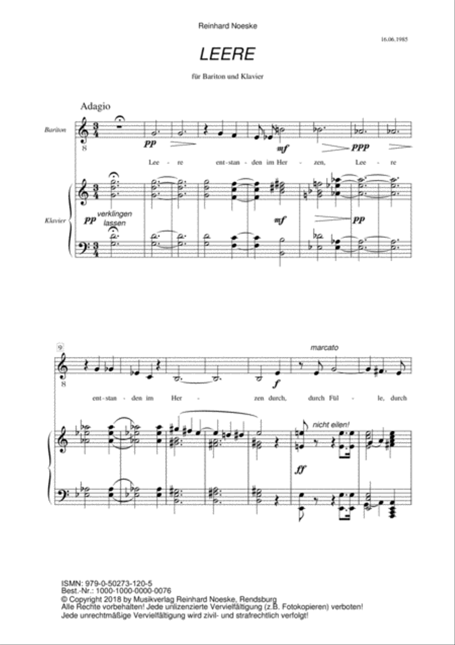 Leere Medium Voice scores gallery preview page 4