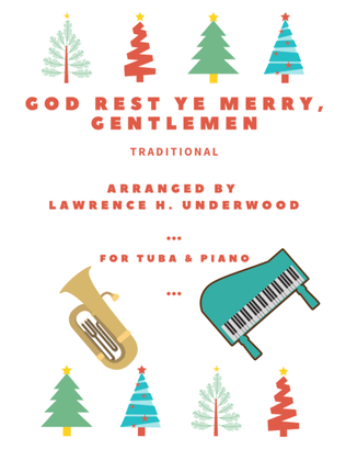 Book cover for God Rest Ye Merry, Gentlemen for Solo Tuba
