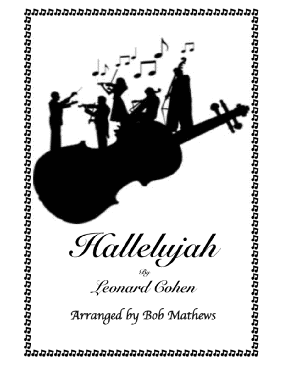 Hallelujah Viola scores gallery preview page 1