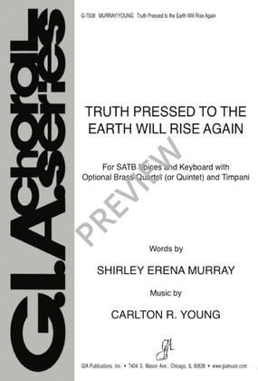 Book cover for Truth Pressed to the Earth will Rise Again
